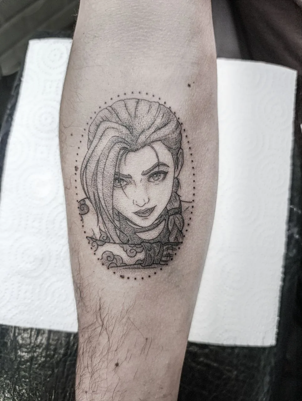 Tatuaje realizado por Sonia en Black Rituals Tattoo, Málaga
