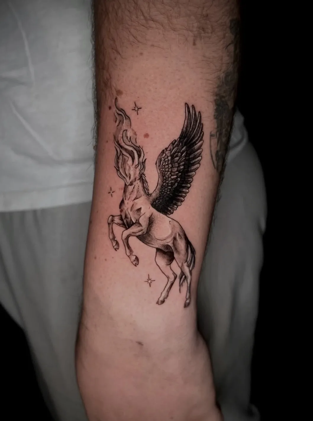 Tatuaje realizado por Mario en Black Rituals Tattoo, Málaga