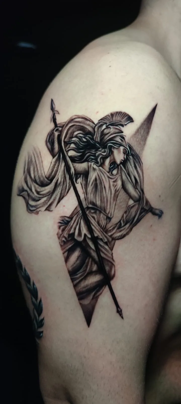 Tatuaje realizado por Jesús en Black Rituals Tattoo, Málaga