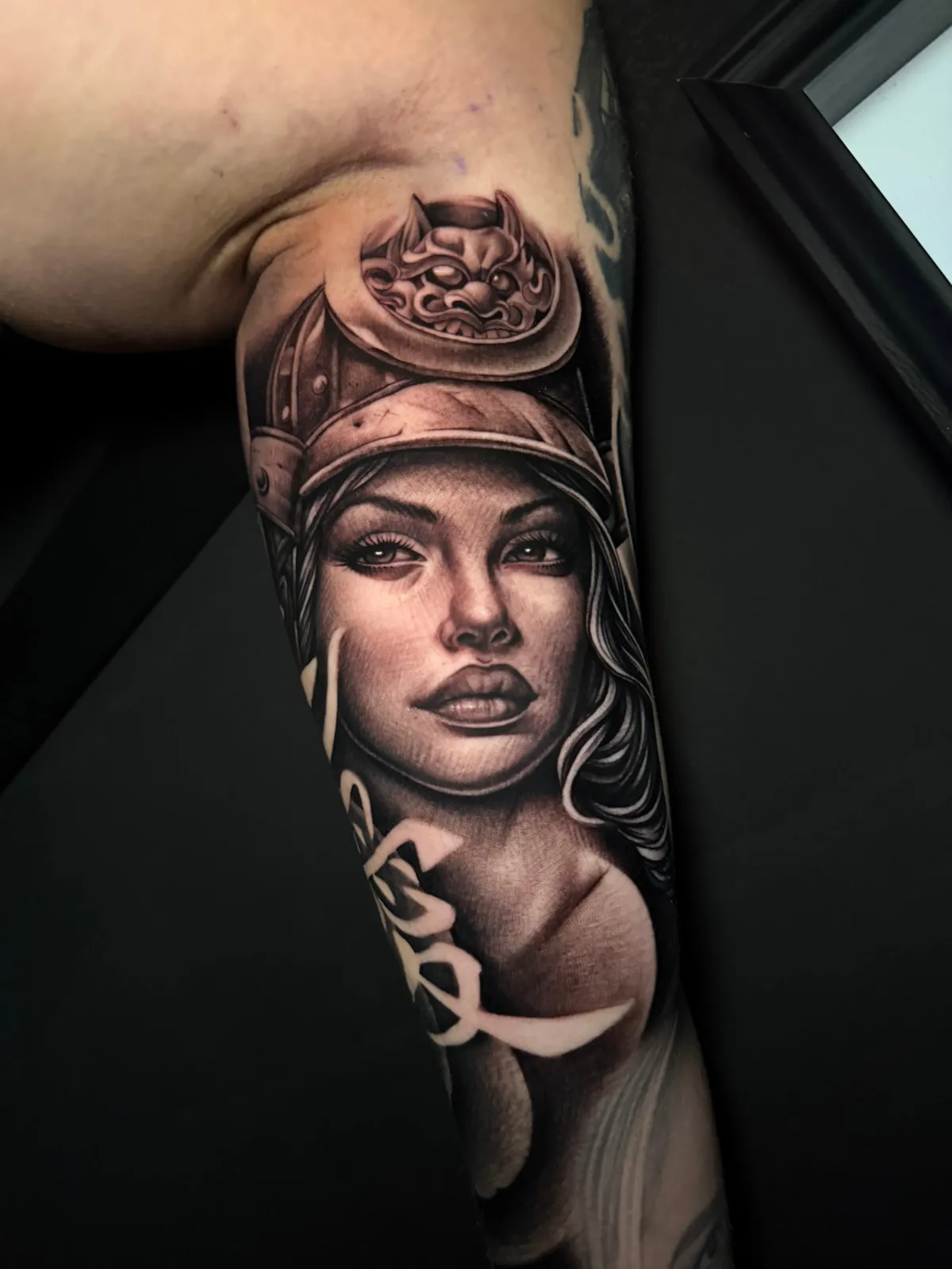 Tatuaje realizado por Jesús en Black Rituals Tattoo, Málaga
