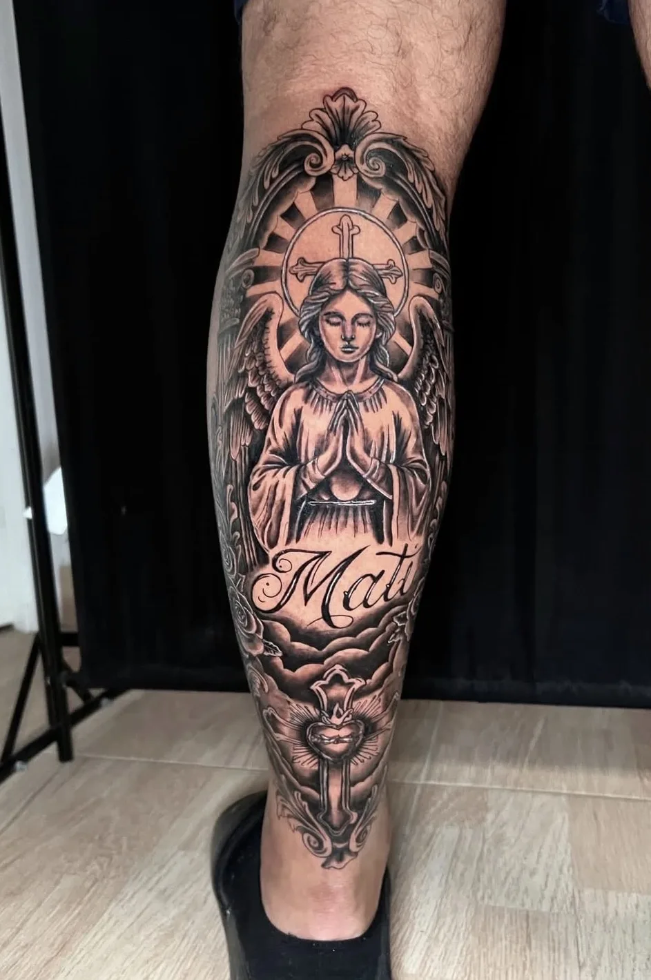 Tatuaje realizado por Mario en Black Rituals Tattoo, Málaga